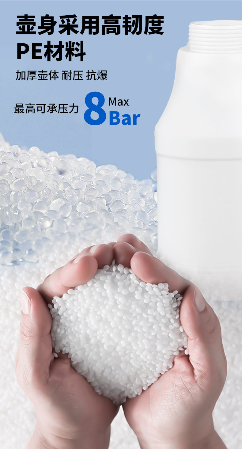 Foam watering can for electric car washing
