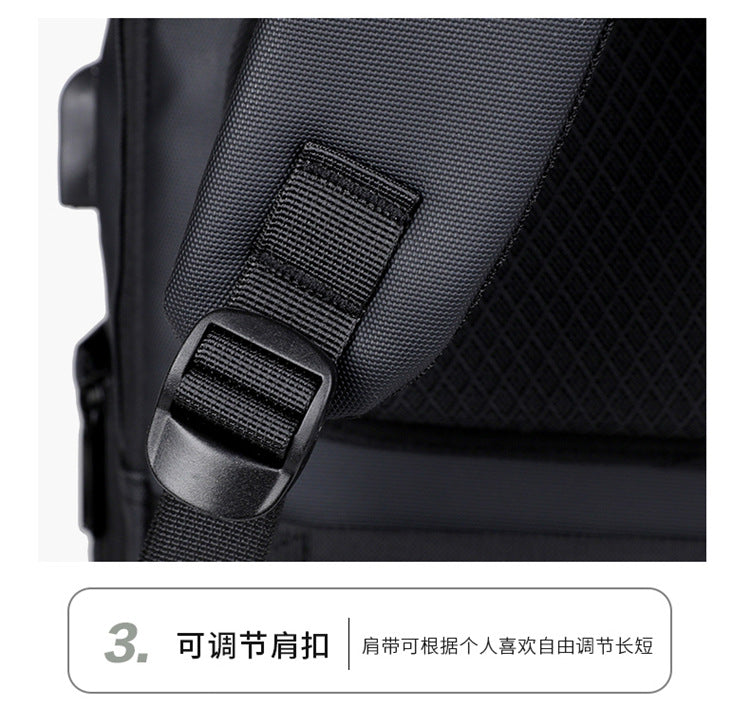 Portable backpack expandable backpack large capacity computer bag