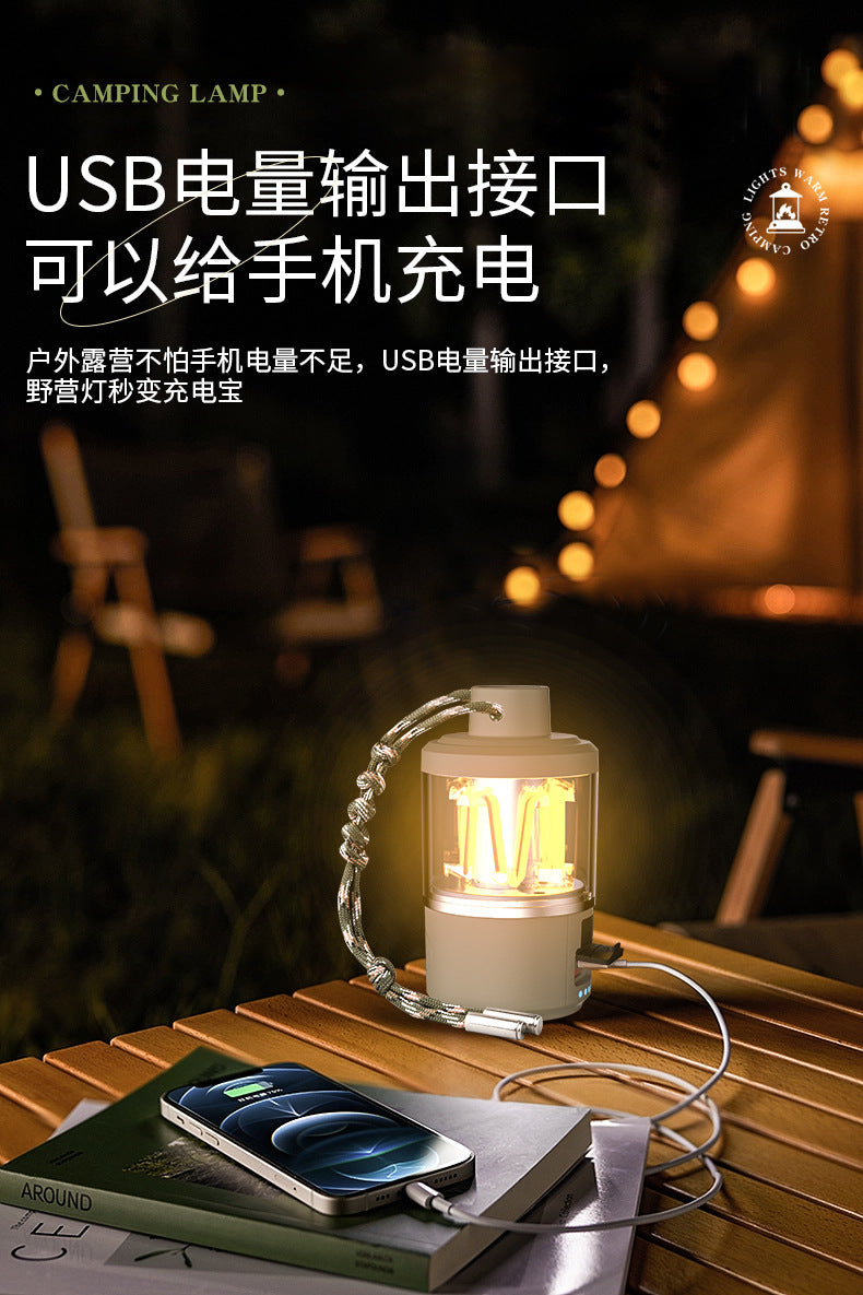 Camping light long endurance lighting flashlight