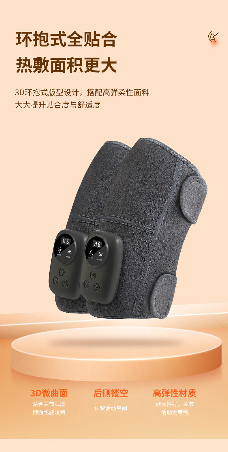 Heating kneepad