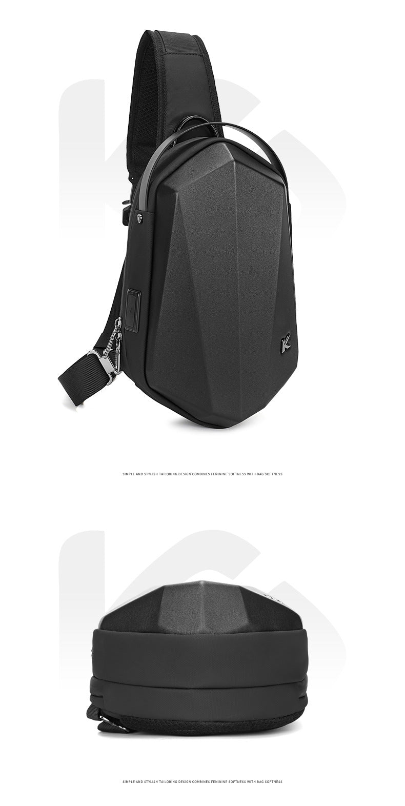 Waterproof messenger bag