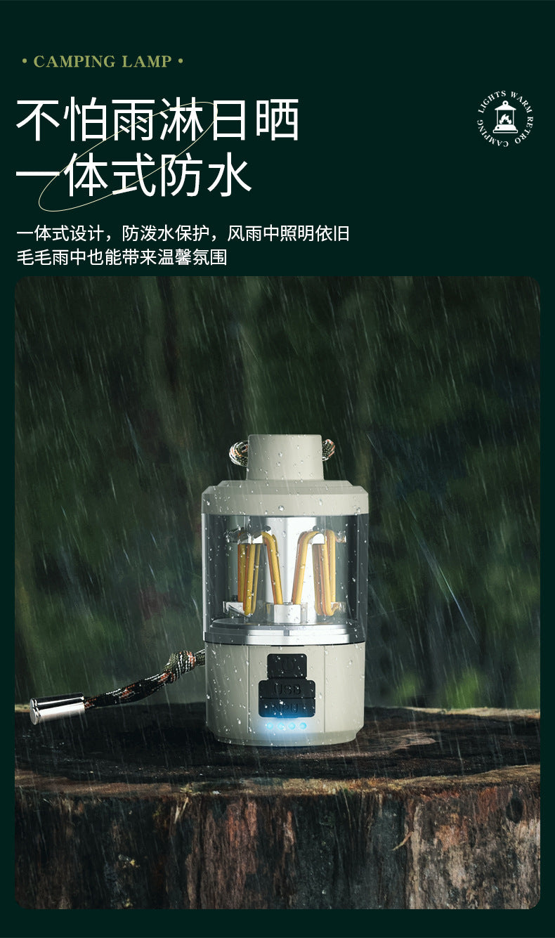 Camping light long endurance lighting flashlight