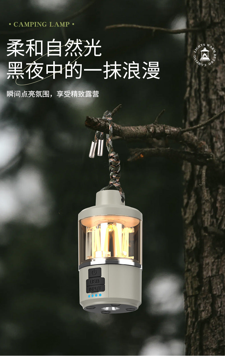 Camping light long endurance lighting flashlight