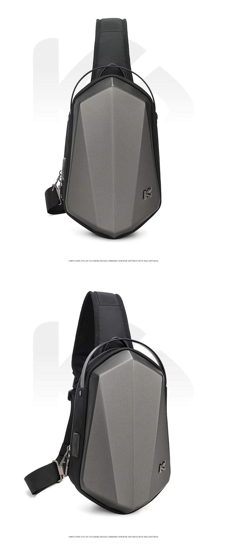 Waterproof messenger bag