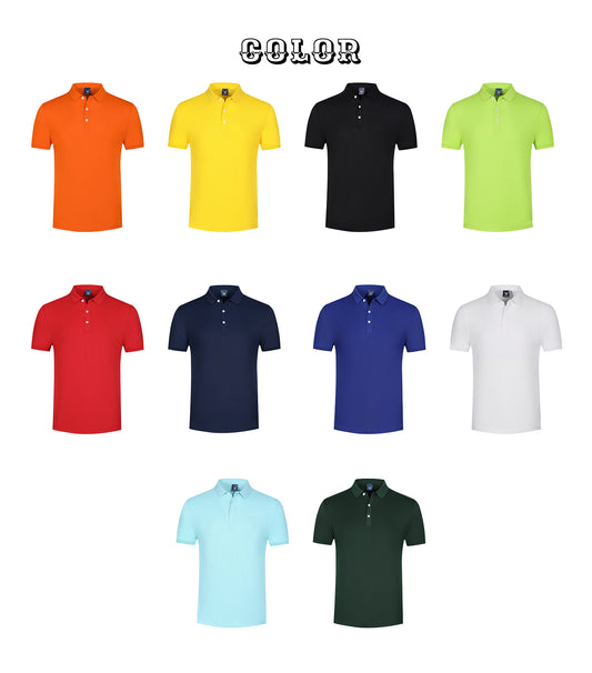 Premium standard Golf polo Tee ( 230G 60%cotton ,35% ice fiber , 5%spandex)