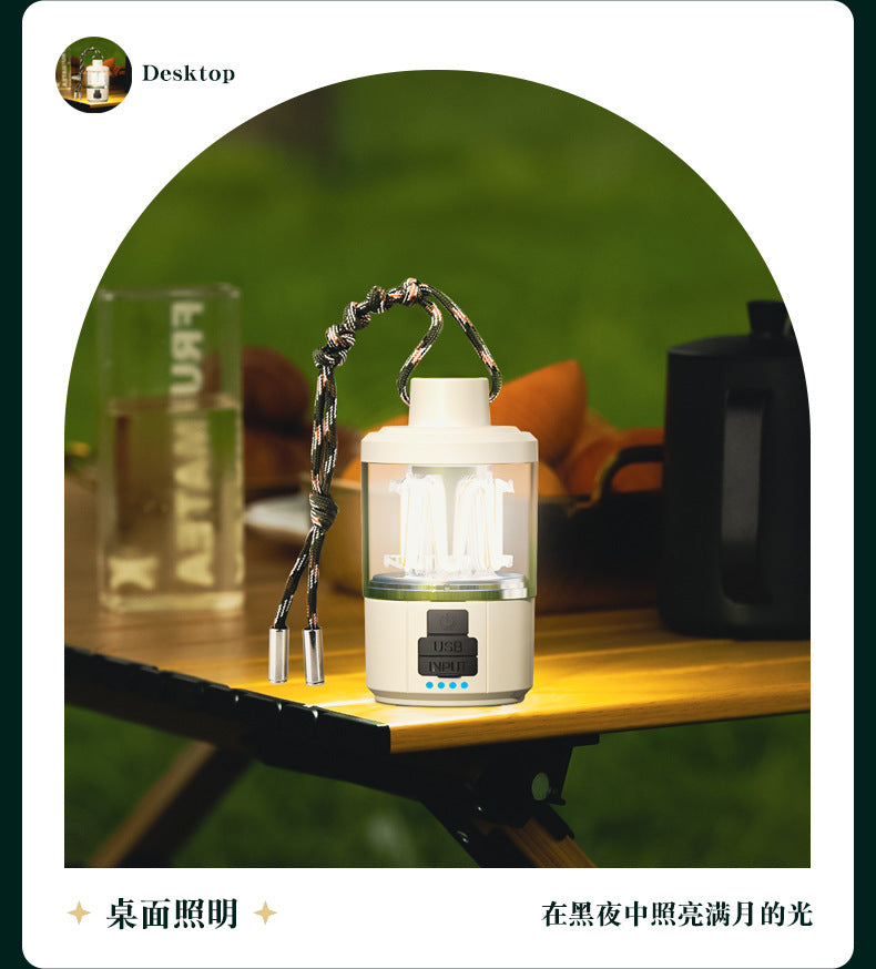 Camping light long endurance lighting flashlight