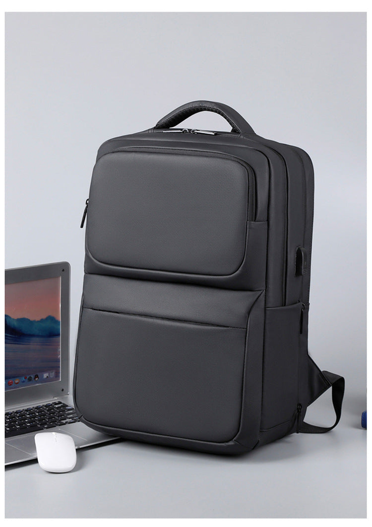 Portable backpack expandable backpack large capacity computer  bag