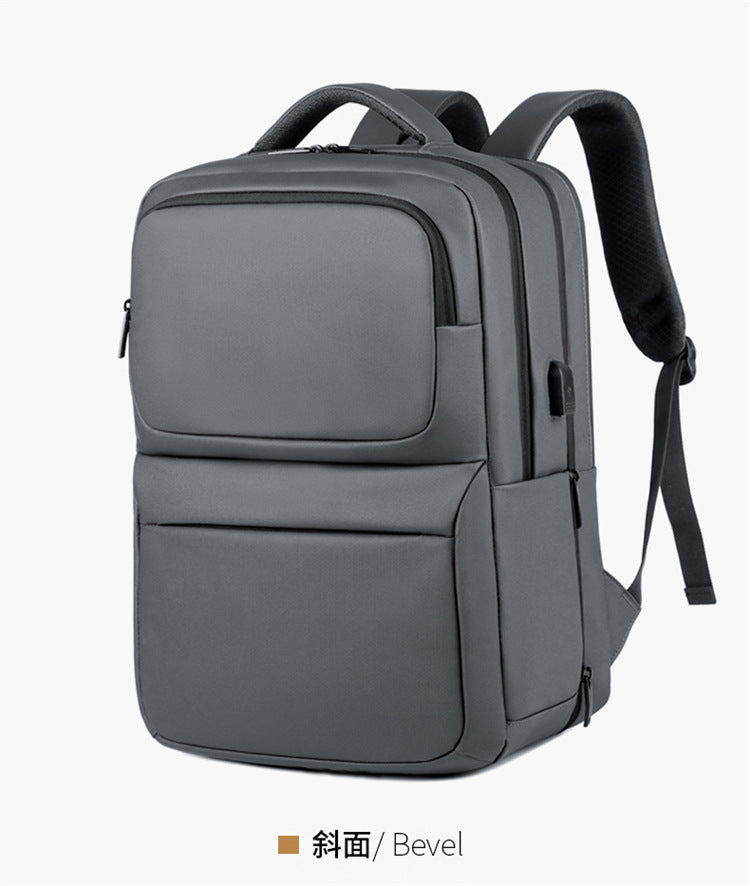 Portable backpack expandable backpack large capacity computer  bag