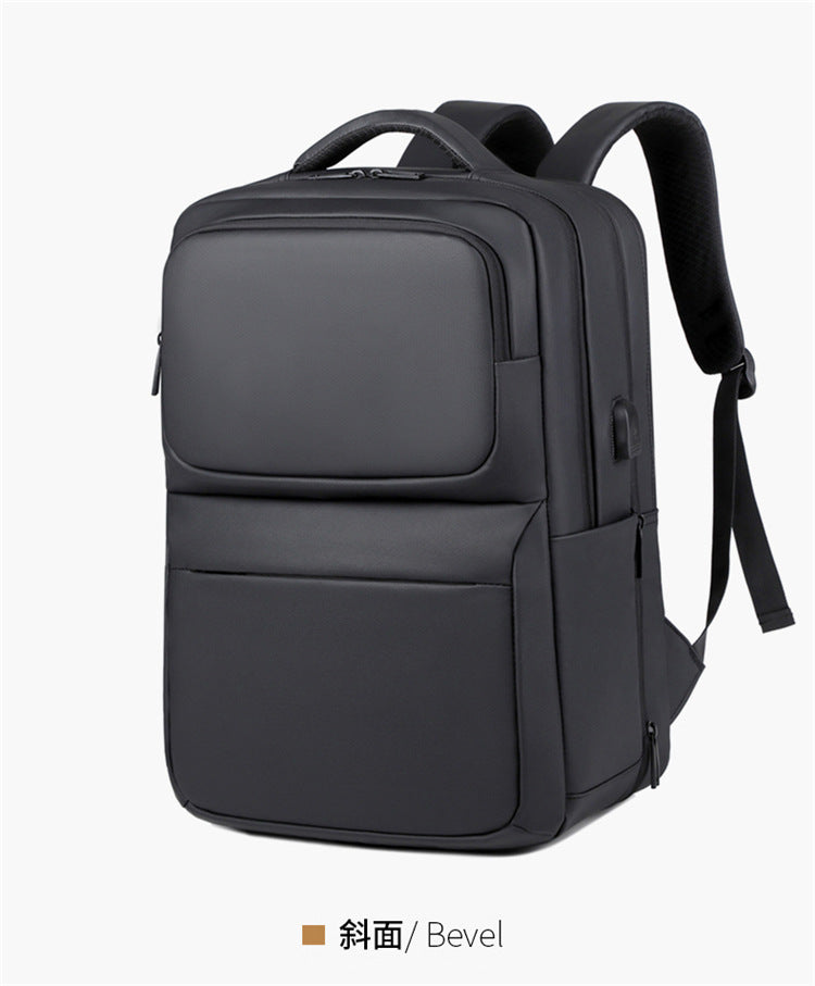 Portable backpack expandable backpack large capacity computer  bag