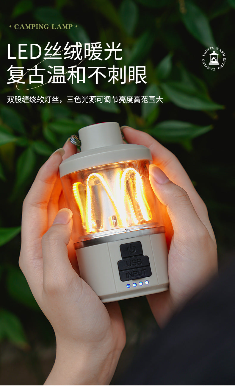 Camping light long endurance lighting flashlight