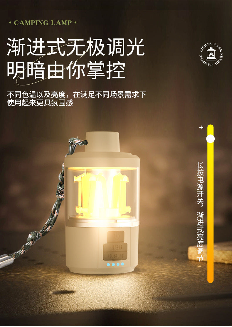 Camping light long endurance lighting flashlight