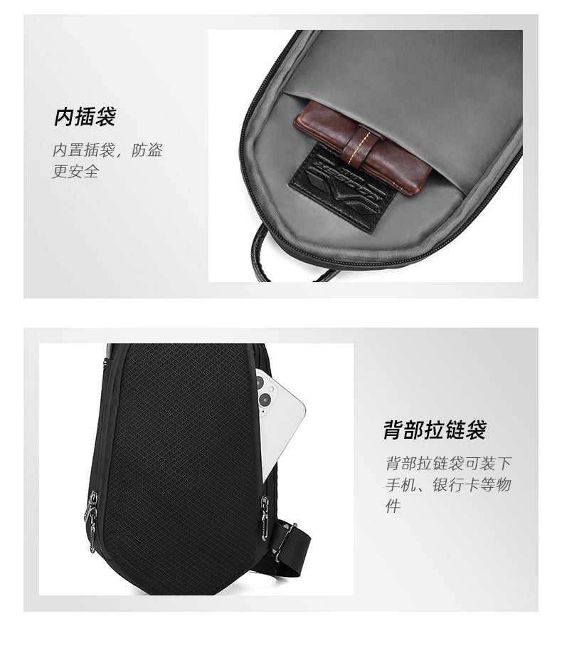 Waterproof messenger bag