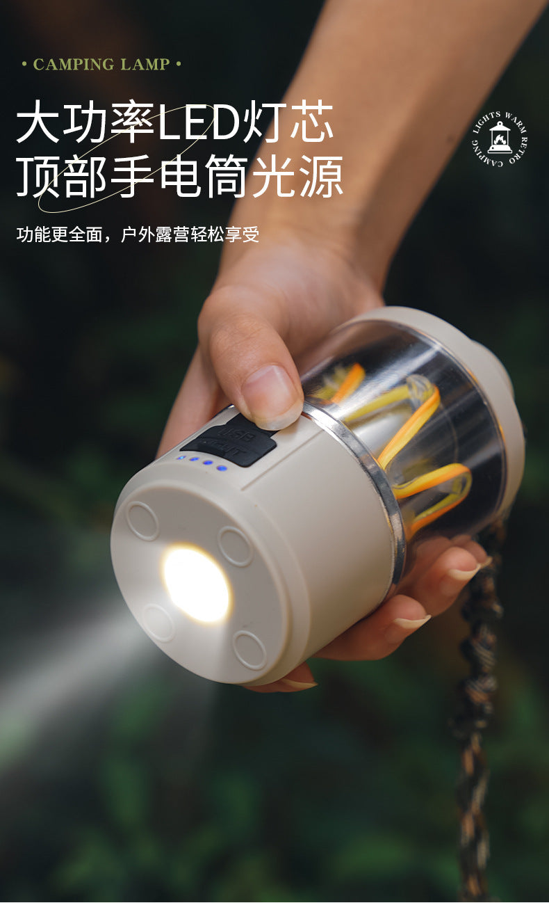 Camping light long endurance lighting flashlight